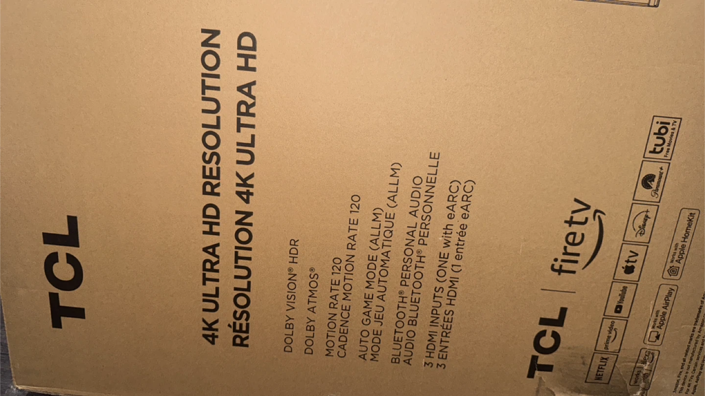 TCL 50" 4K Ultra HD Fire TV - New in Box! - photo 2