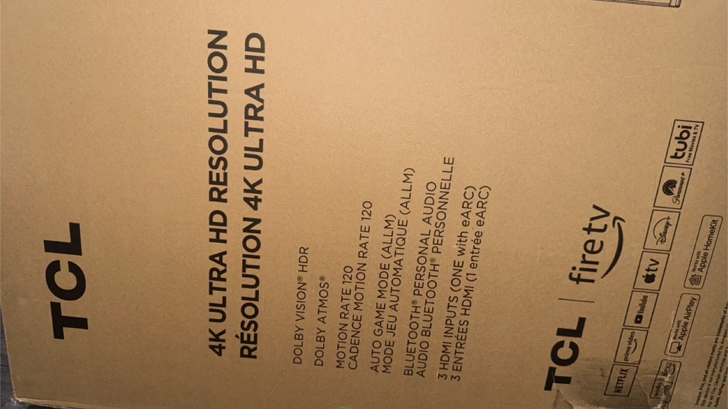 TCL 50" 4K Ultra HD Fire TV - New in Box! image indicator(2)