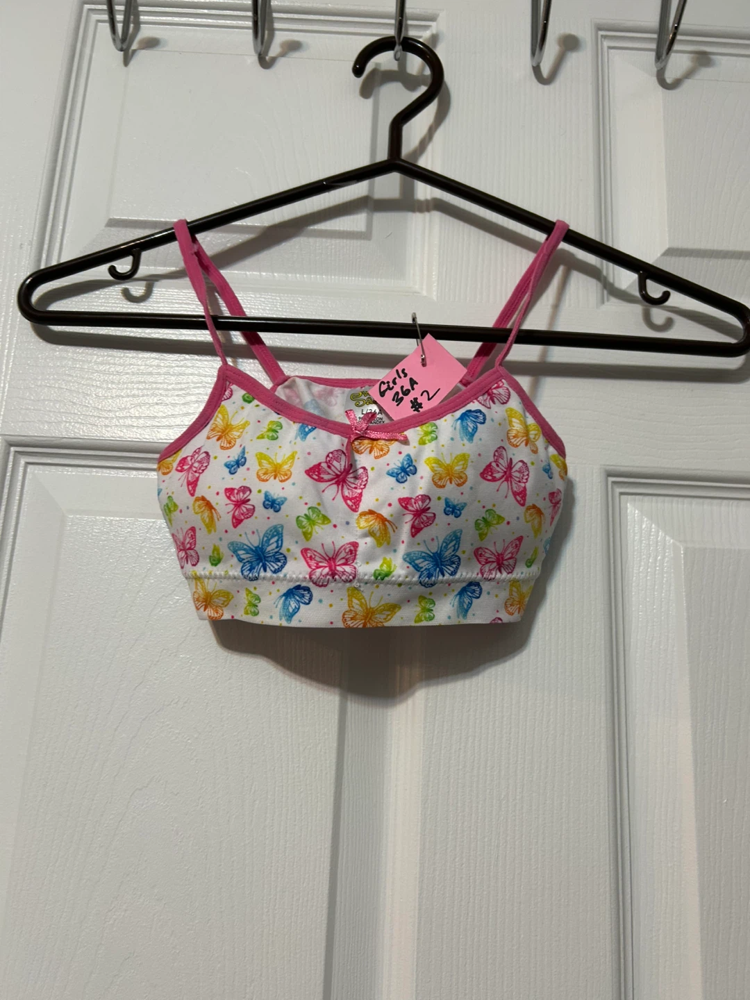 Variety of girls bras & sports bras