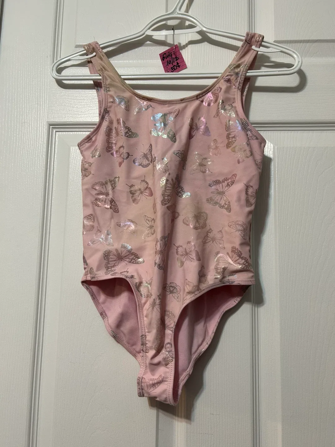 Swimsuit girls (sz 10/12) / light pink