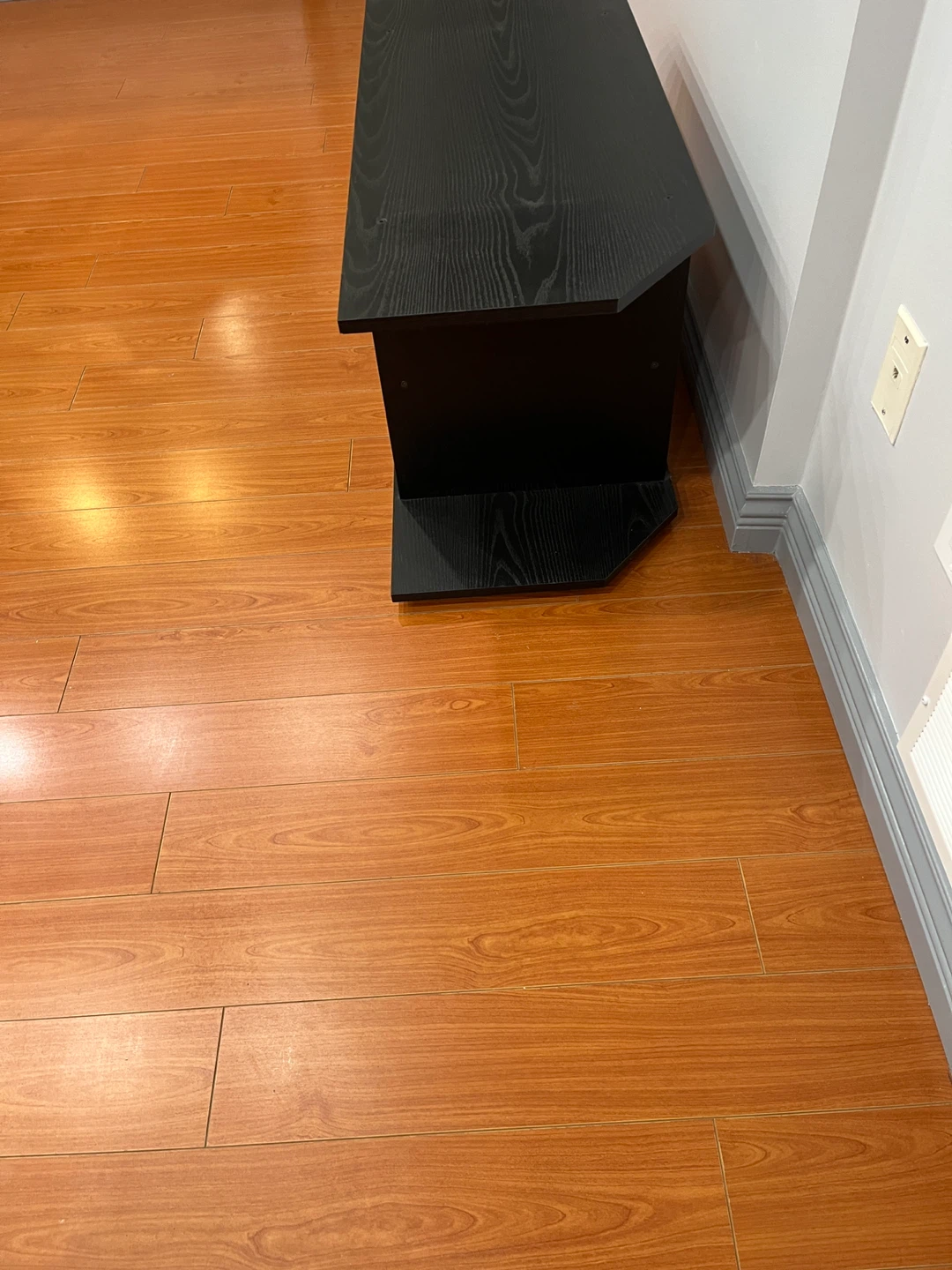 Black TV Stand / Media Console - photo 2