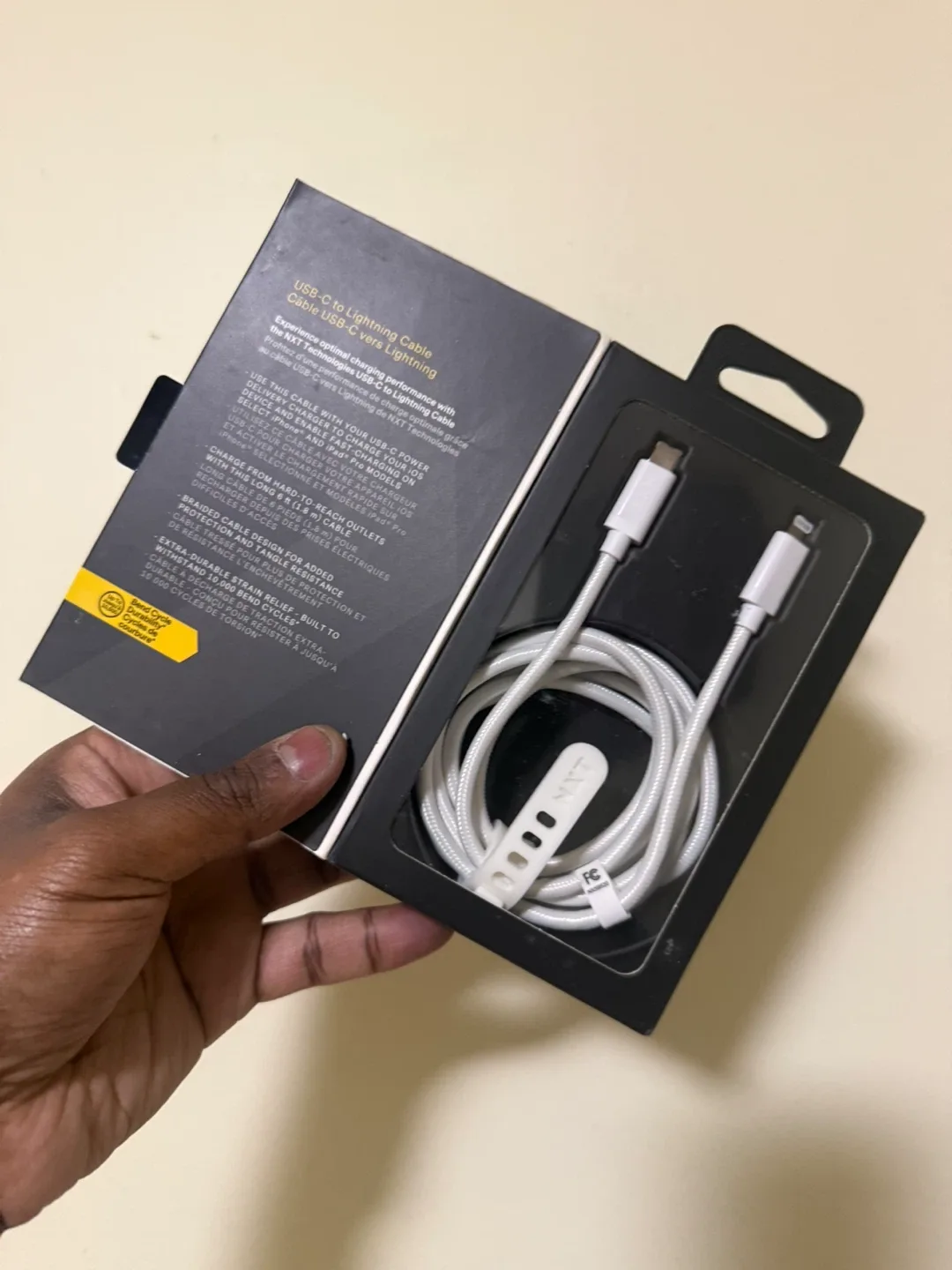 FREE — NXT USB-C to Lightning Cable (6ft) image indicator(2)