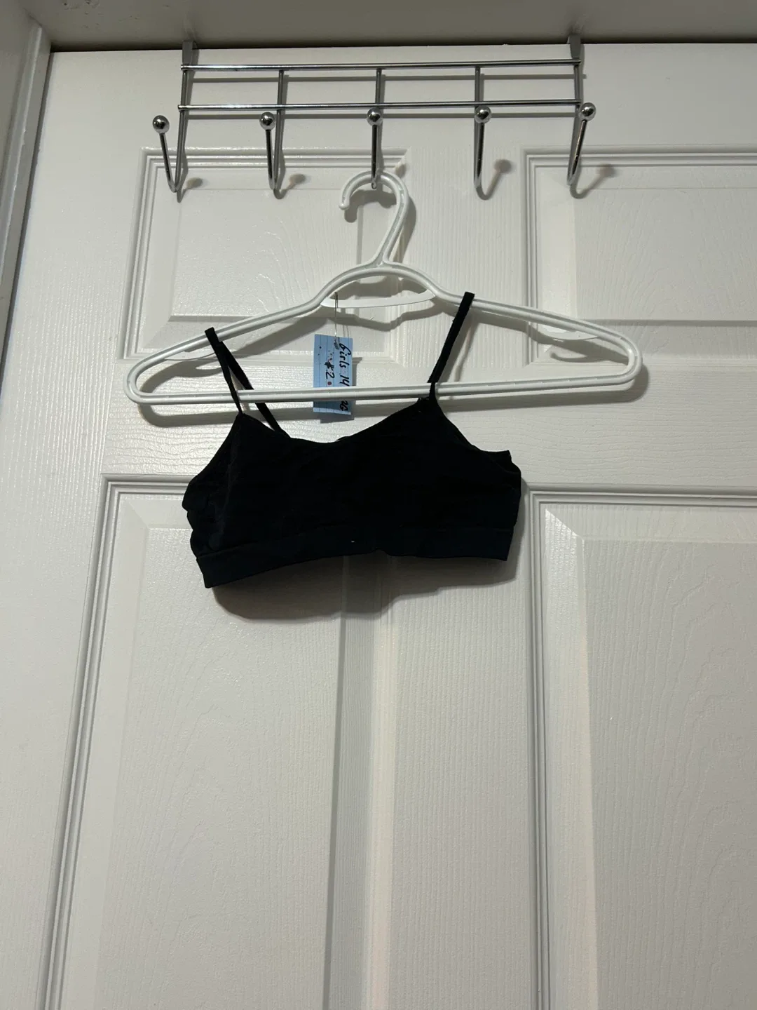 Black bra girls Sz 14 / large