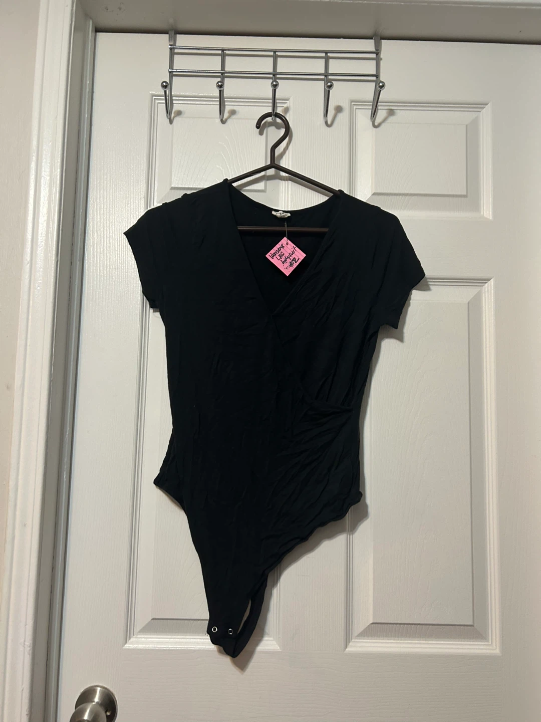 Women’s Black bodysuit Sz Large