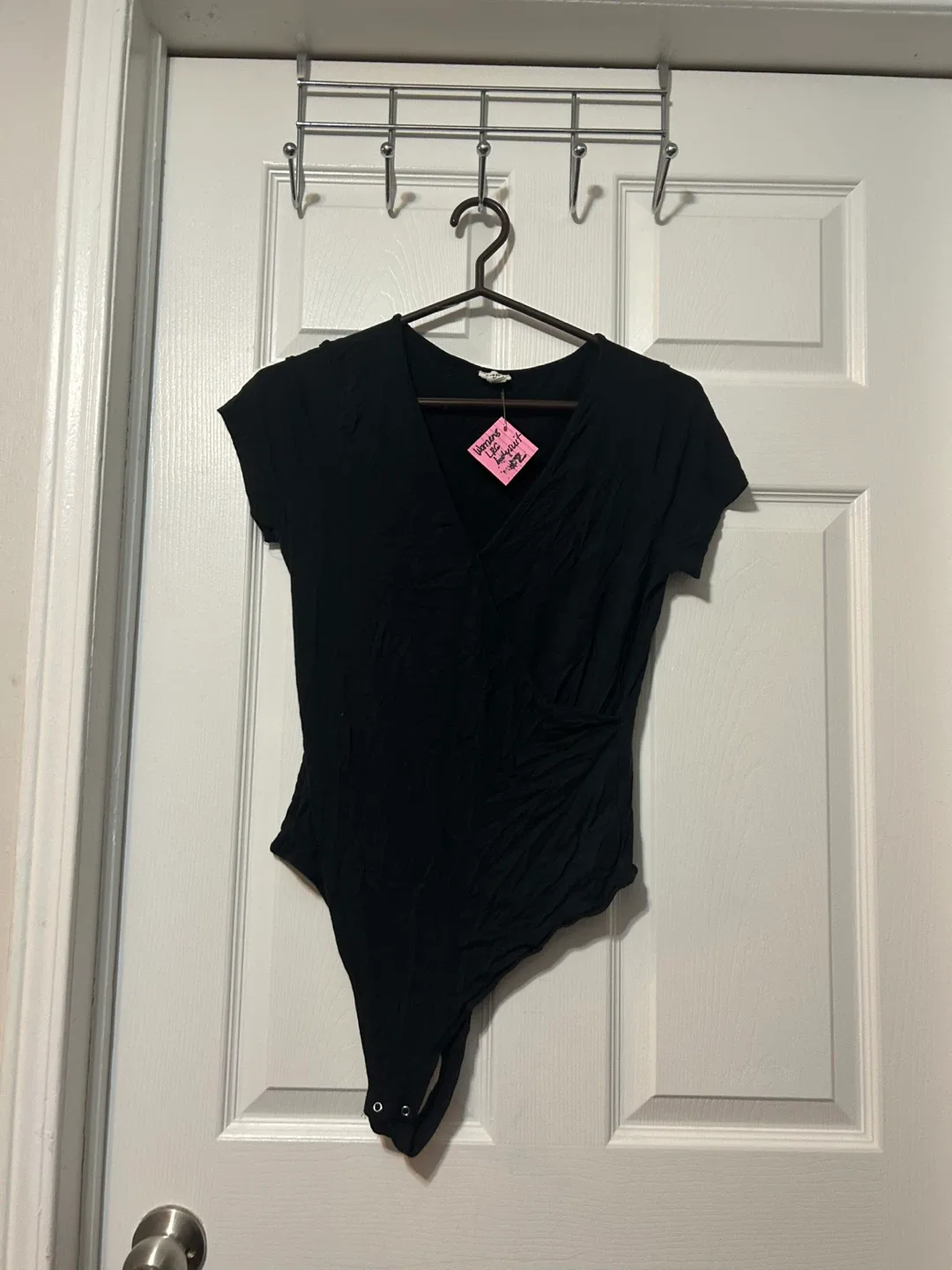 Women’s Black bodysuit Sz Large