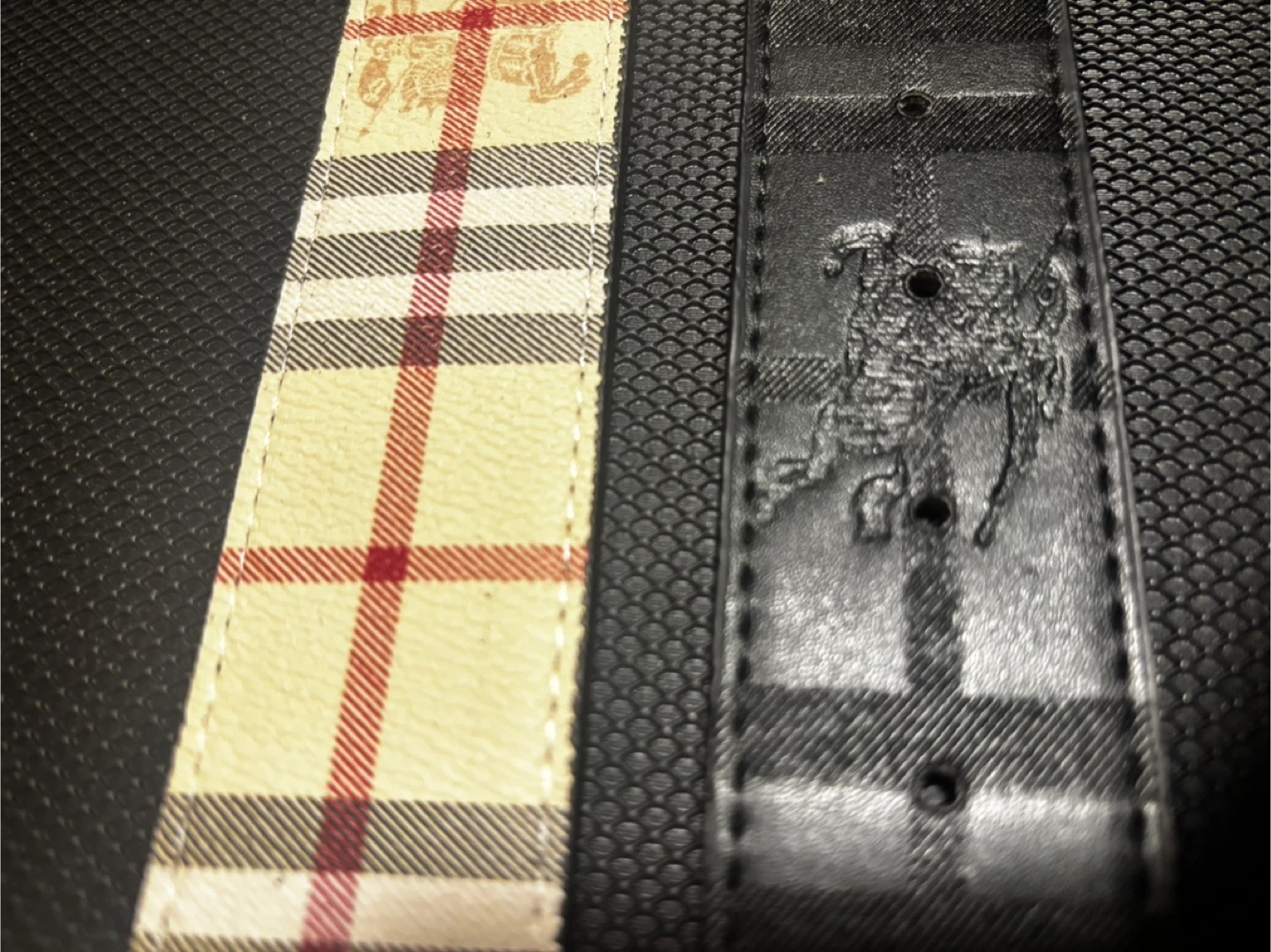 Burberry Reversible Leather Belt - photo 4
