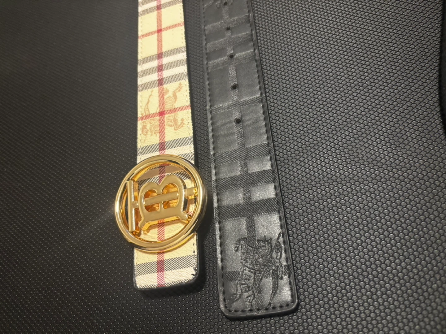 Burberry Reversible Leather Belt - photo 5