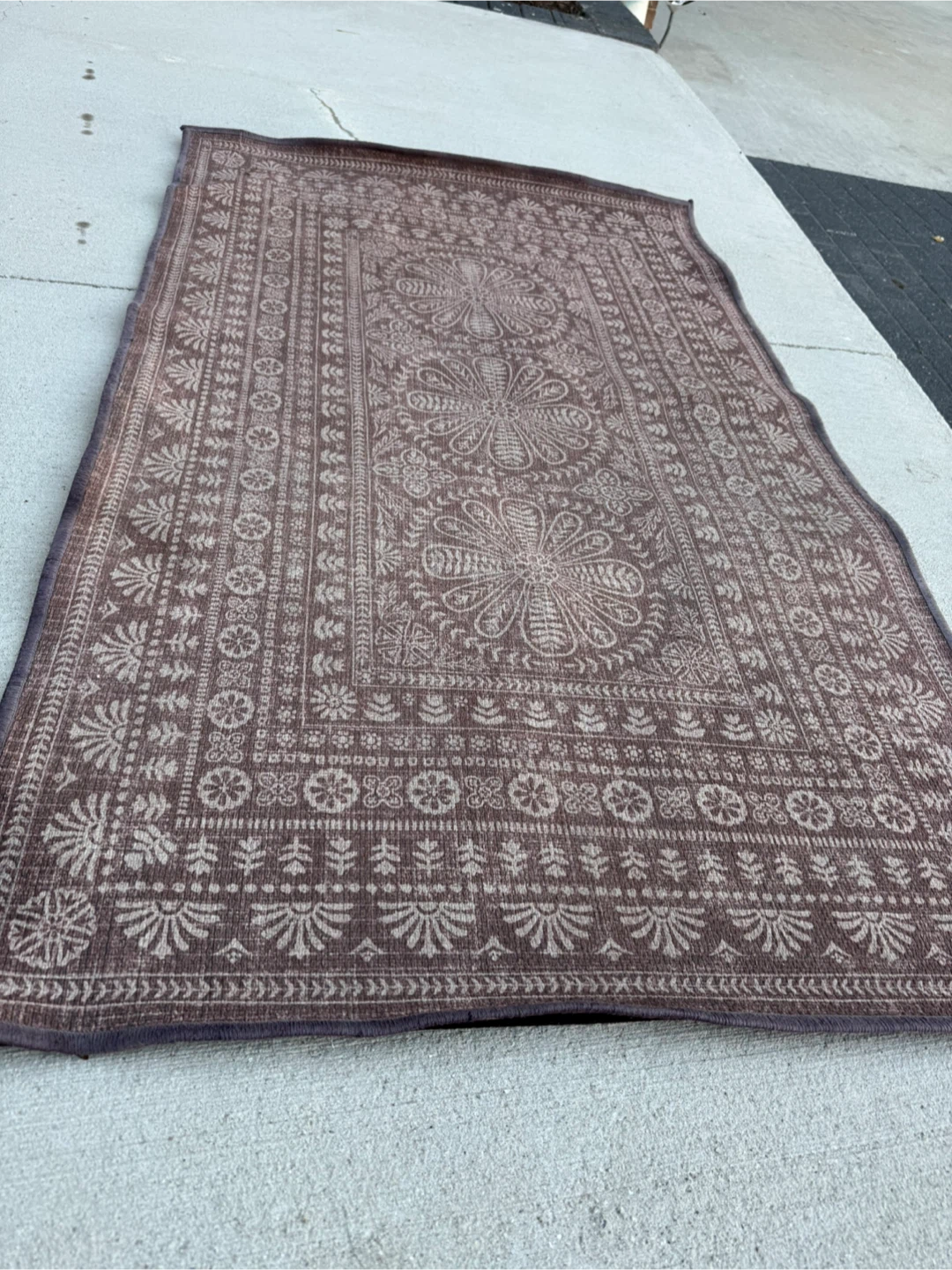 Ruggable Indoor/Outdoor Washable Rug 5'x7'