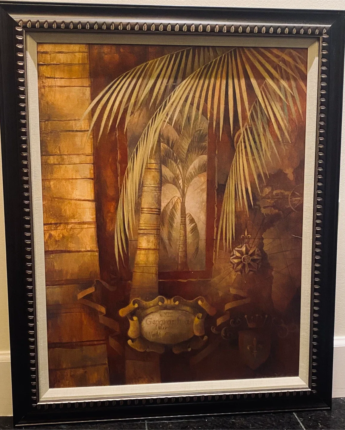 Framed Palm Tree Wall Art image indicator(2)