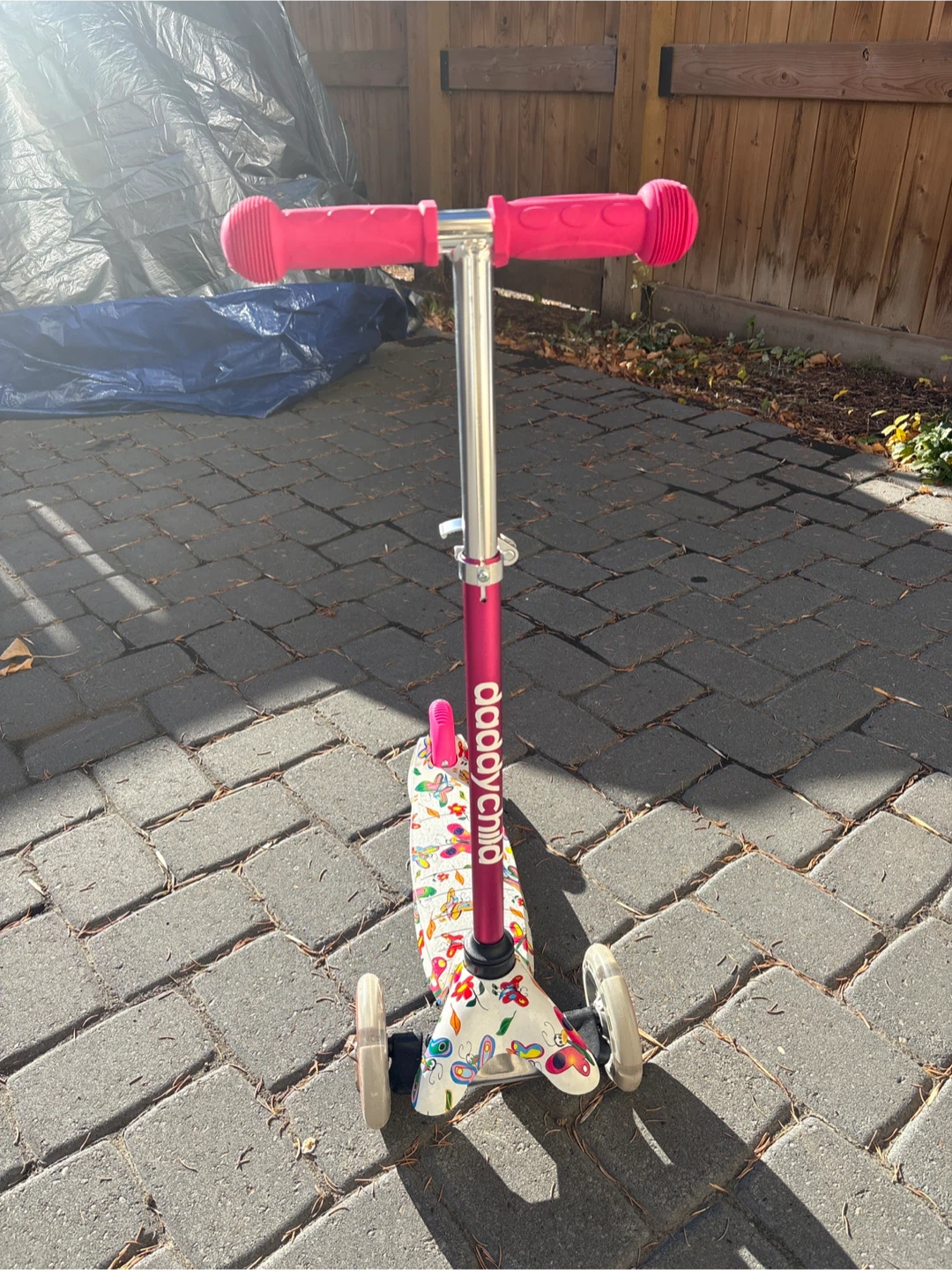 daddyChild Scooter - Pink & White