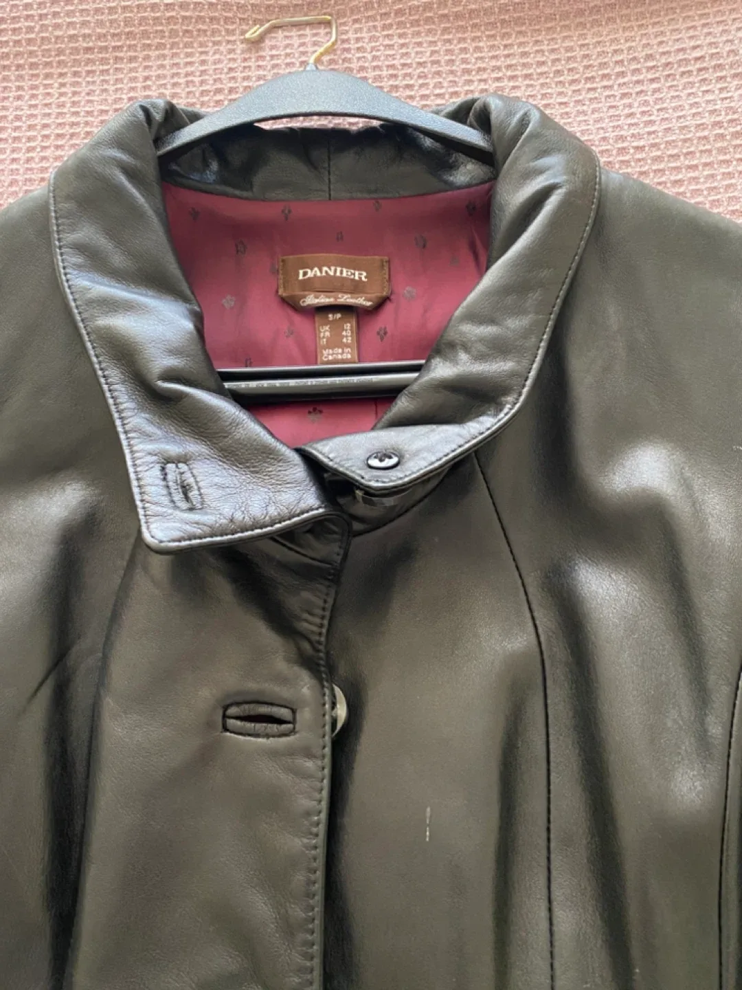 Danier Leather Coat - Size S image indicator(2)