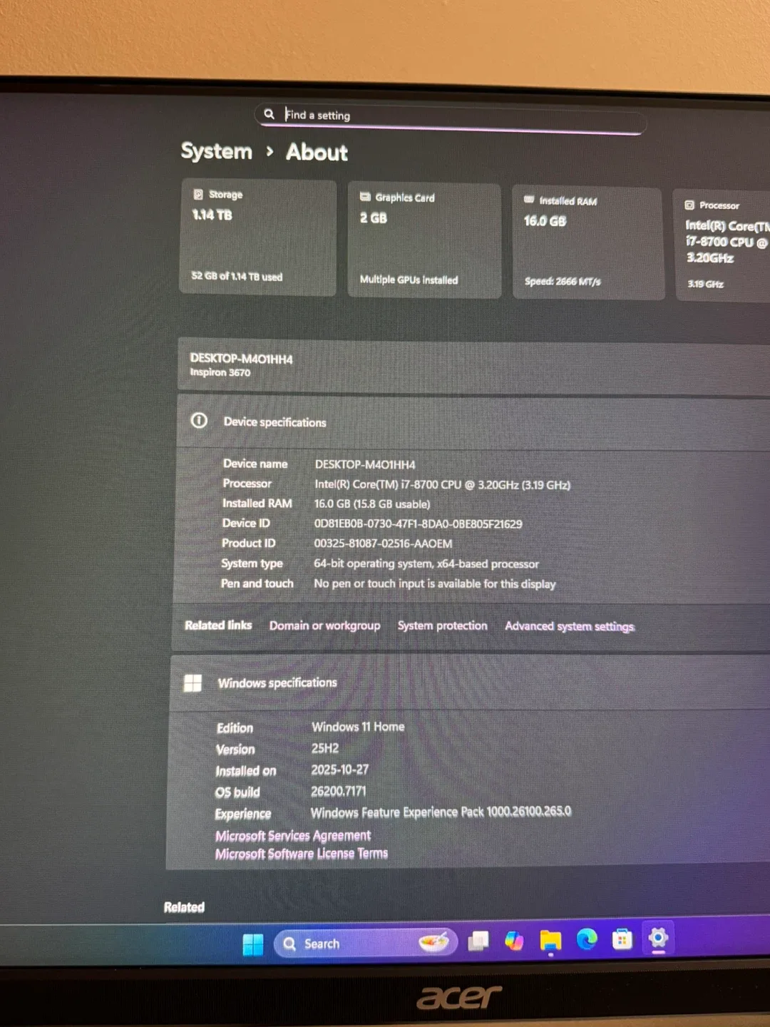 Dell Desktop PC - Inspiron 3670 image indicator(5)
