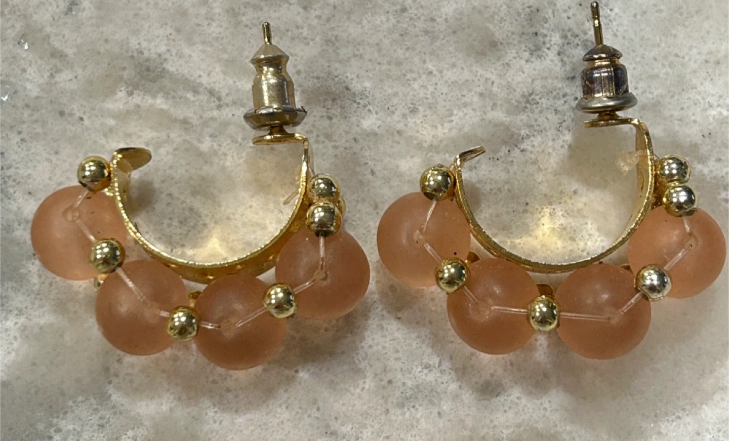 Beautiful Beaded Curved Stud Earrings ($7 each) - photo 5