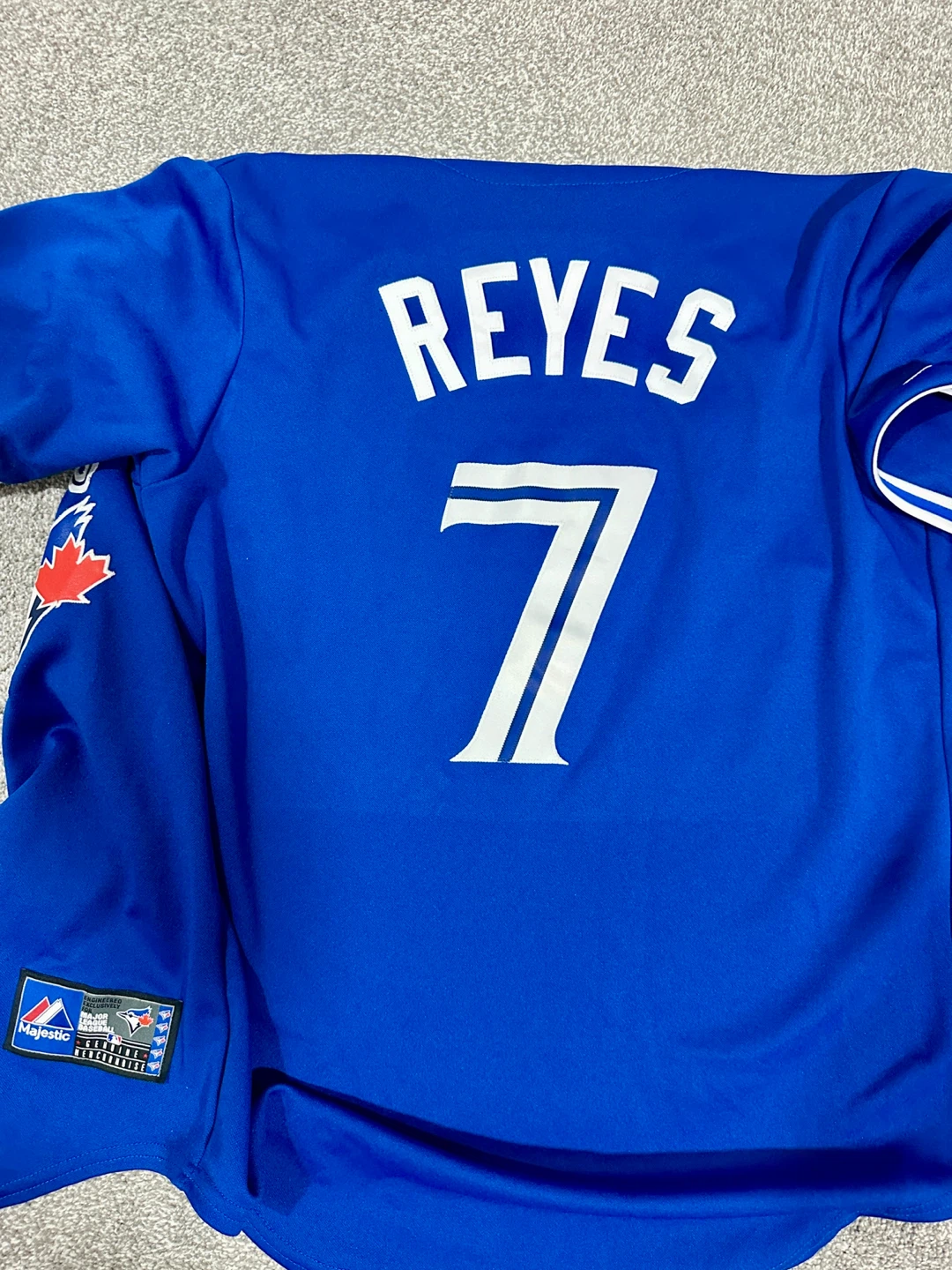 Majestic Blue Jays Reyes #7 Jersey - photo 3