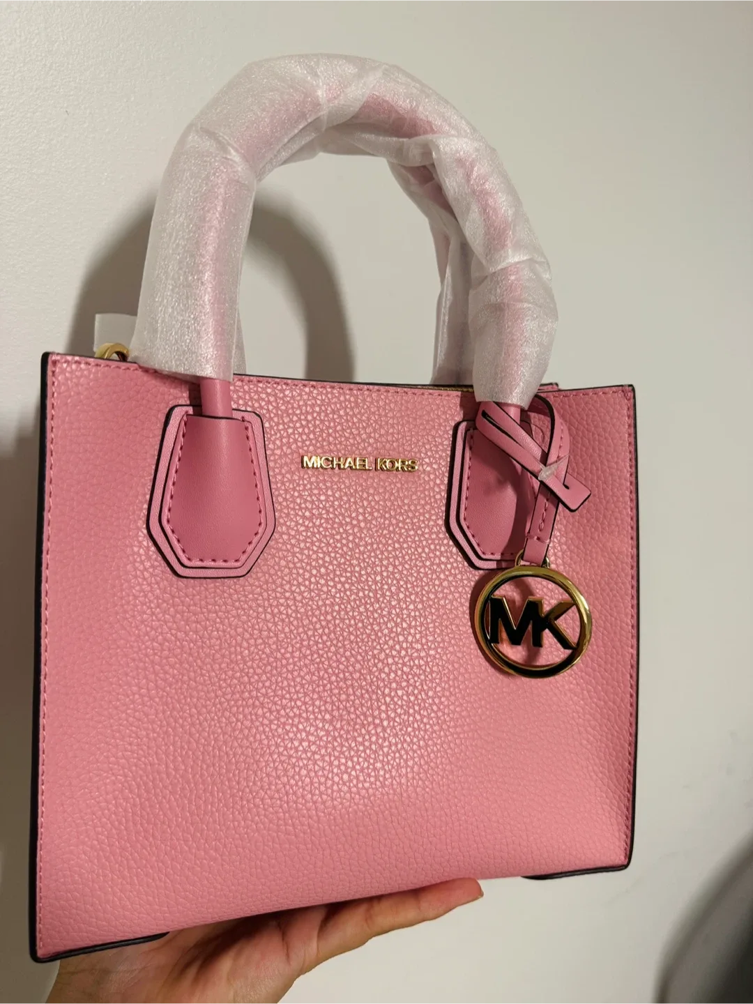 Michael Kors Pink Leather Handbag