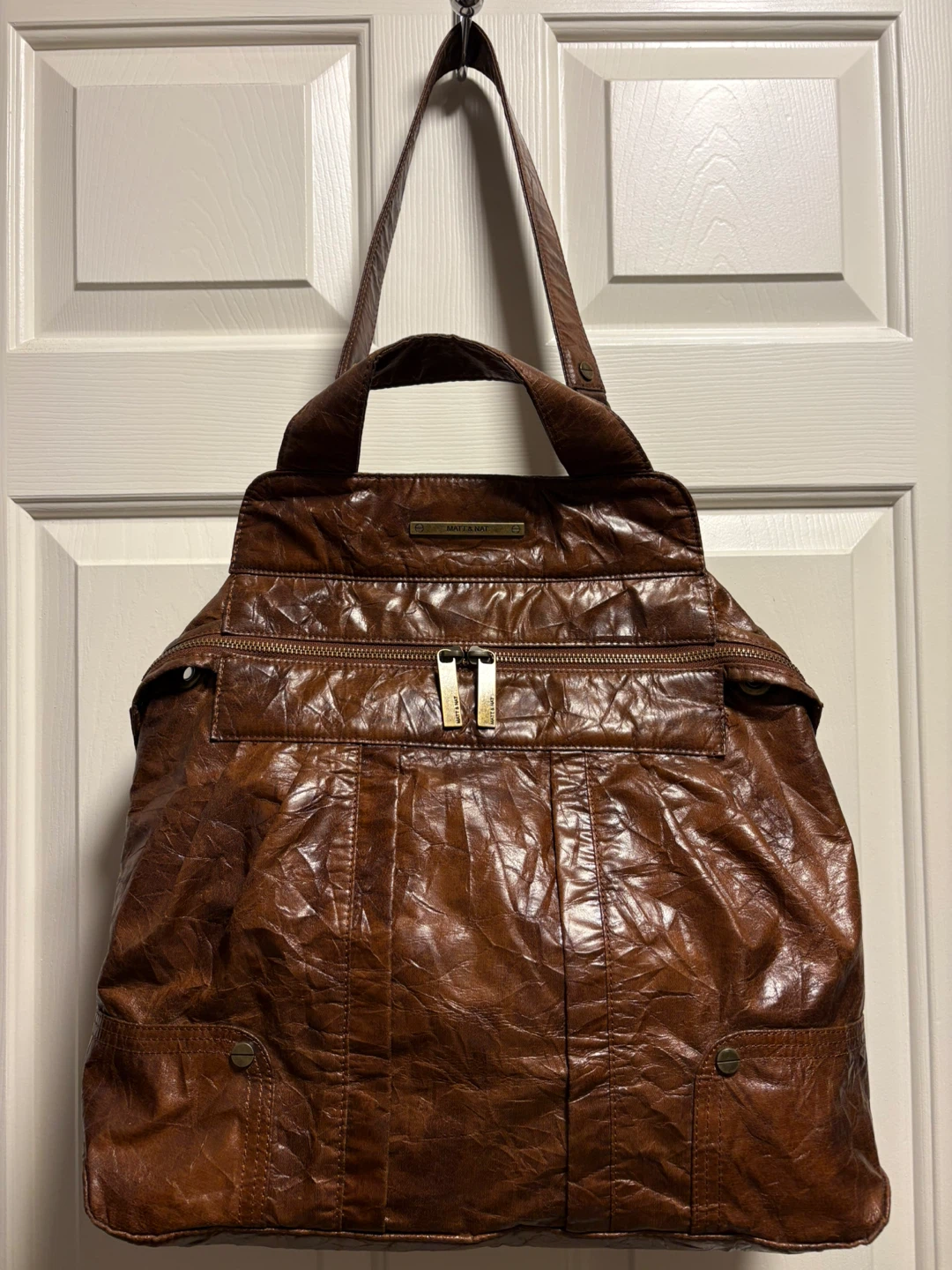 Matt & Nat Brown Tote Bag