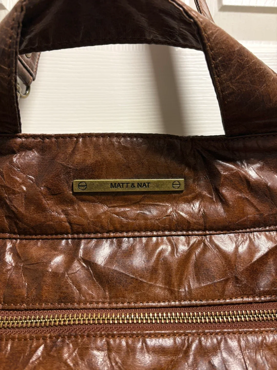 Matt & Nat Brown Tote Bag image indicator(5)