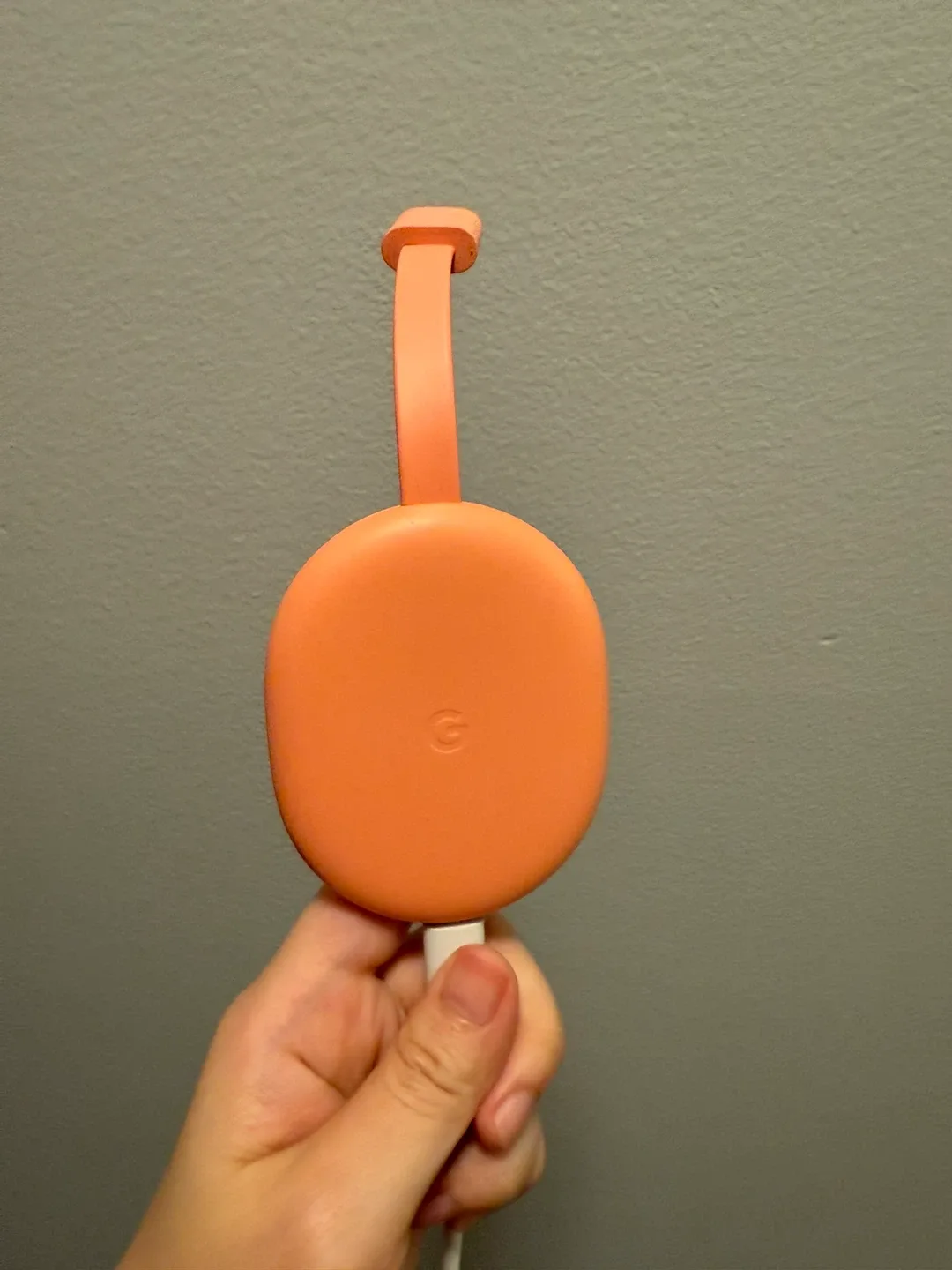 Google Chromecast with Google TV - Peach image indicator(2)