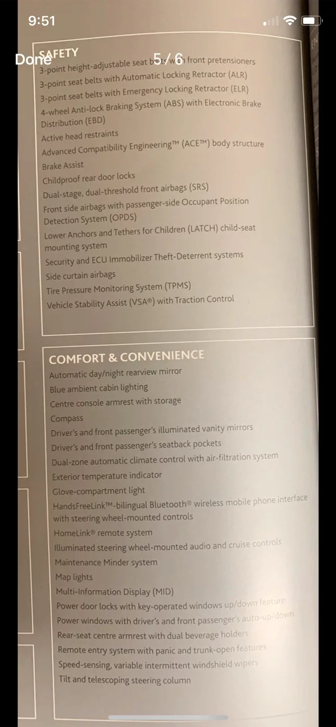 Acura TSX Sedan - White image indicator(8)