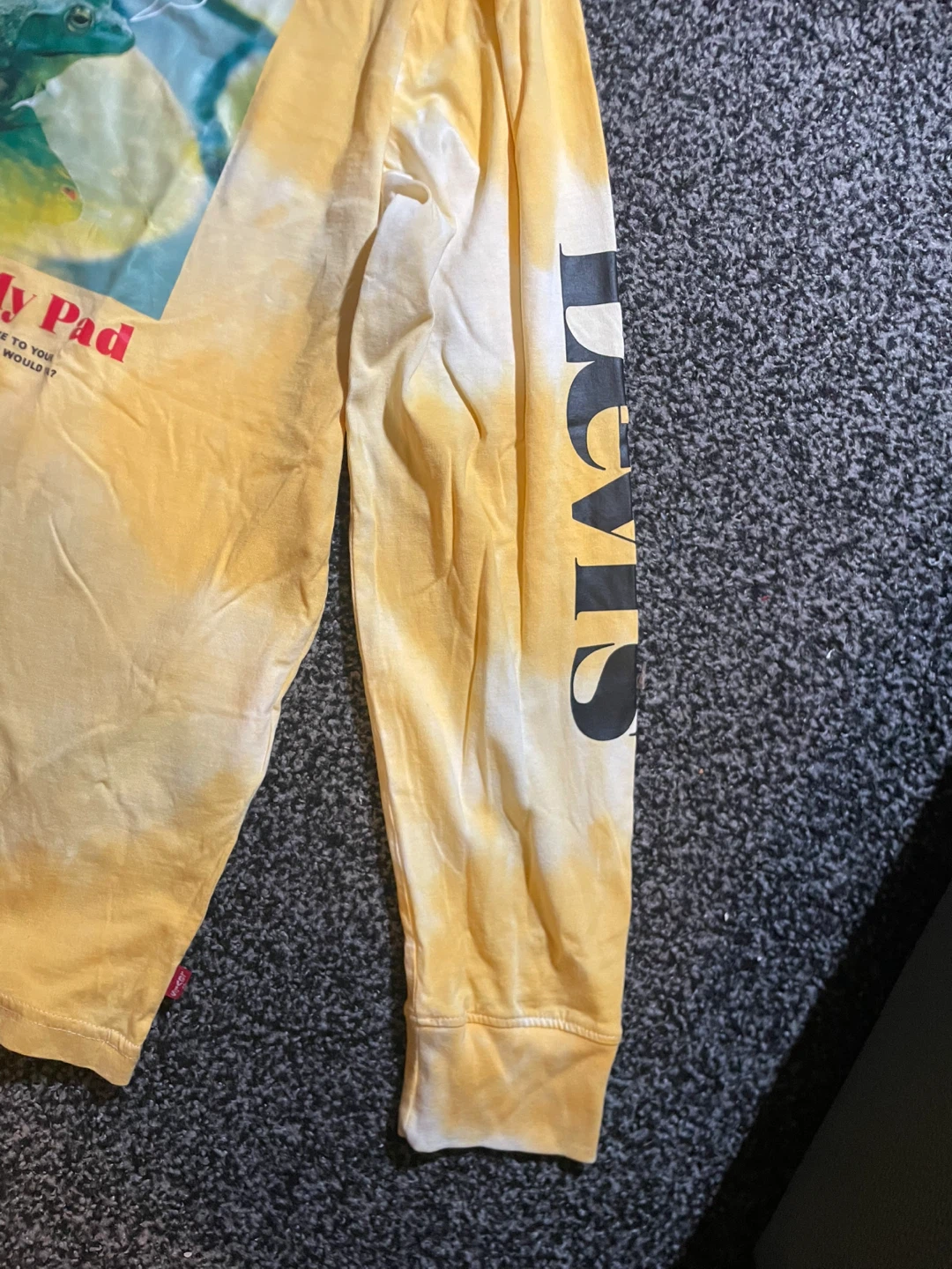 Levi's Yellow Graphic Long Sleeve - photo 4