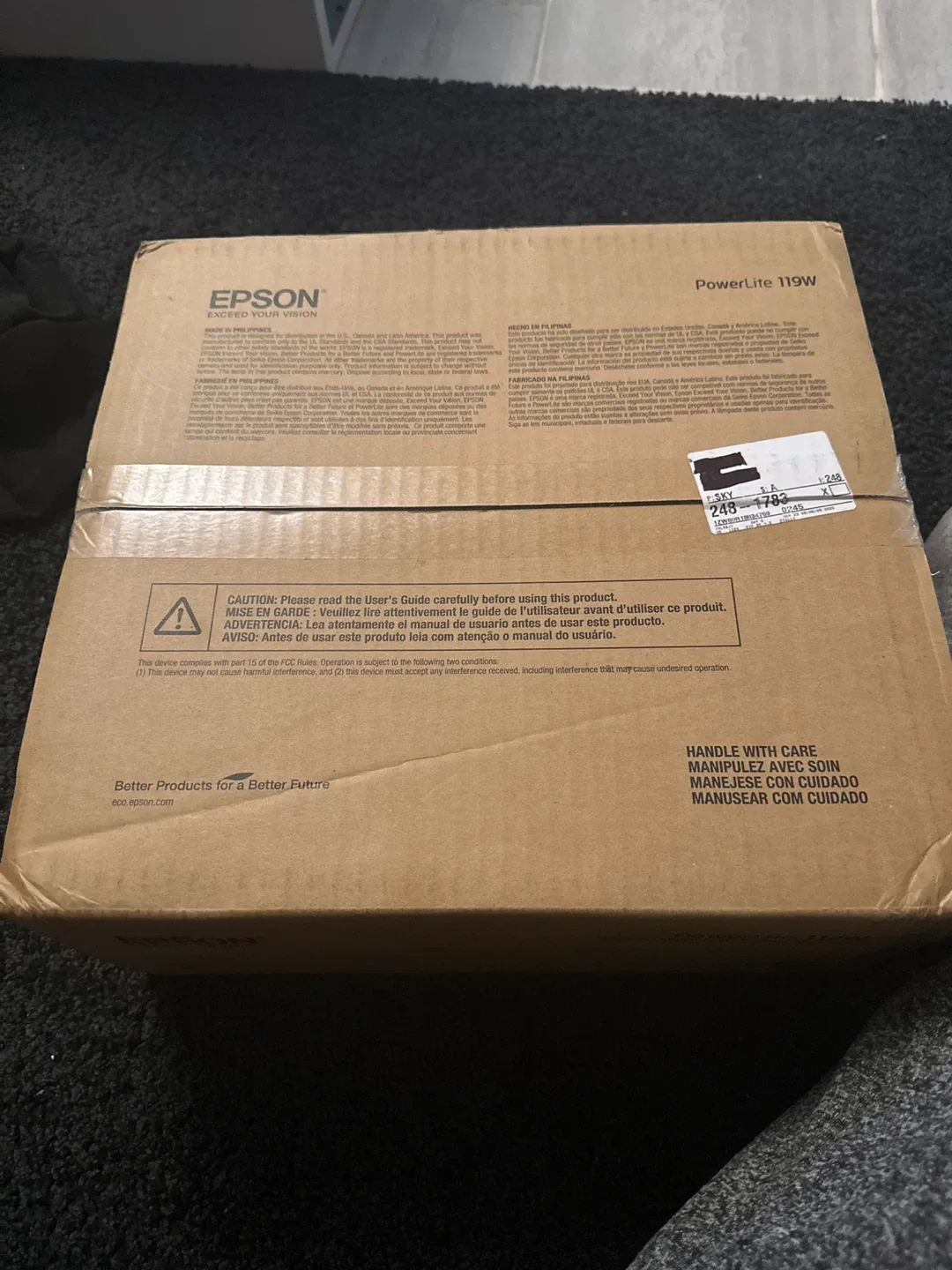 Epson PowerLite 119W Projector image indicator(5)