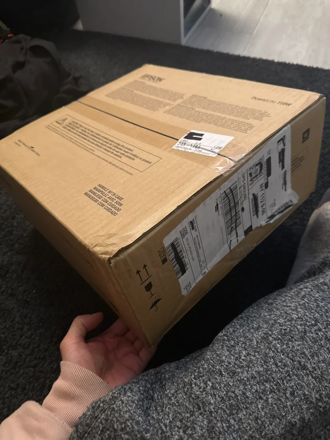 Epson PowerLite 119W Projector image indicator(6)