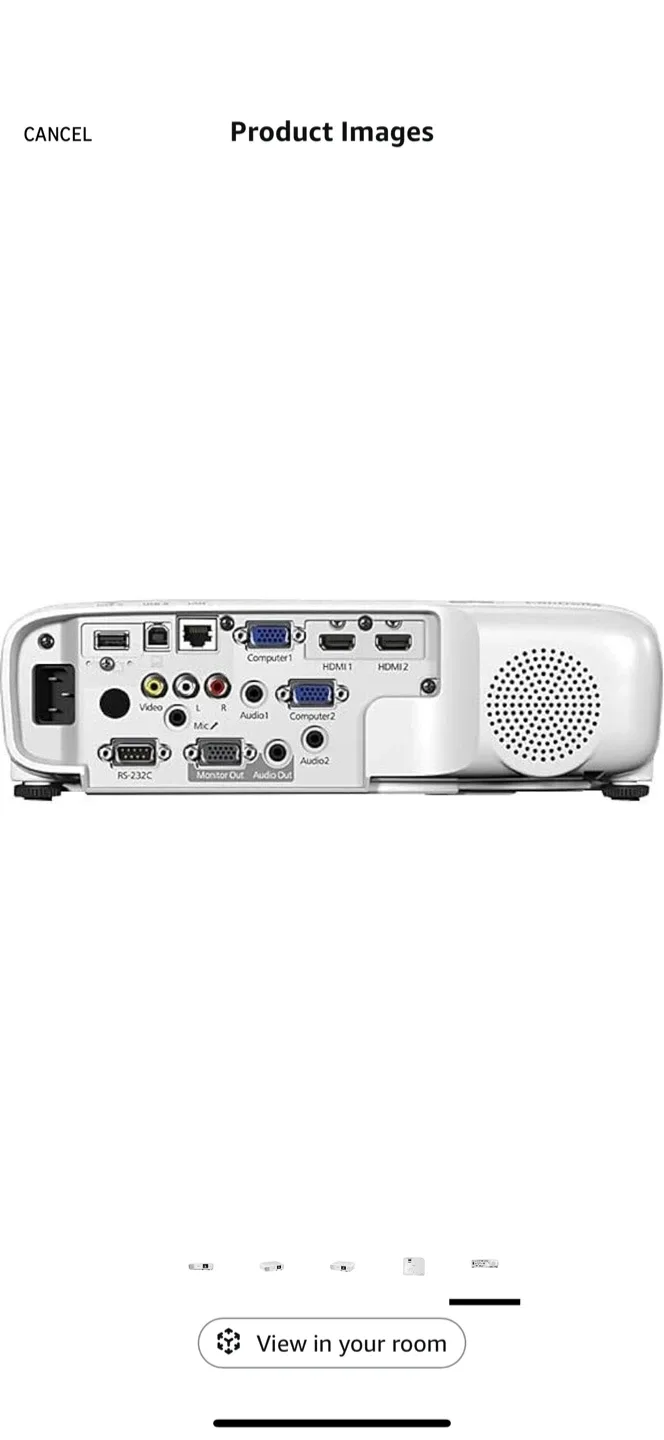 Epson PowerLite 119W Projector image indicator(4)