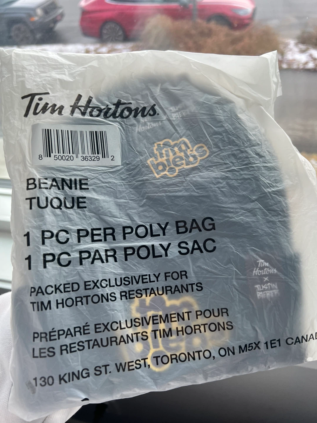 Tim Biebs Toque ( 2 - Sealed Pack ) - photo 2