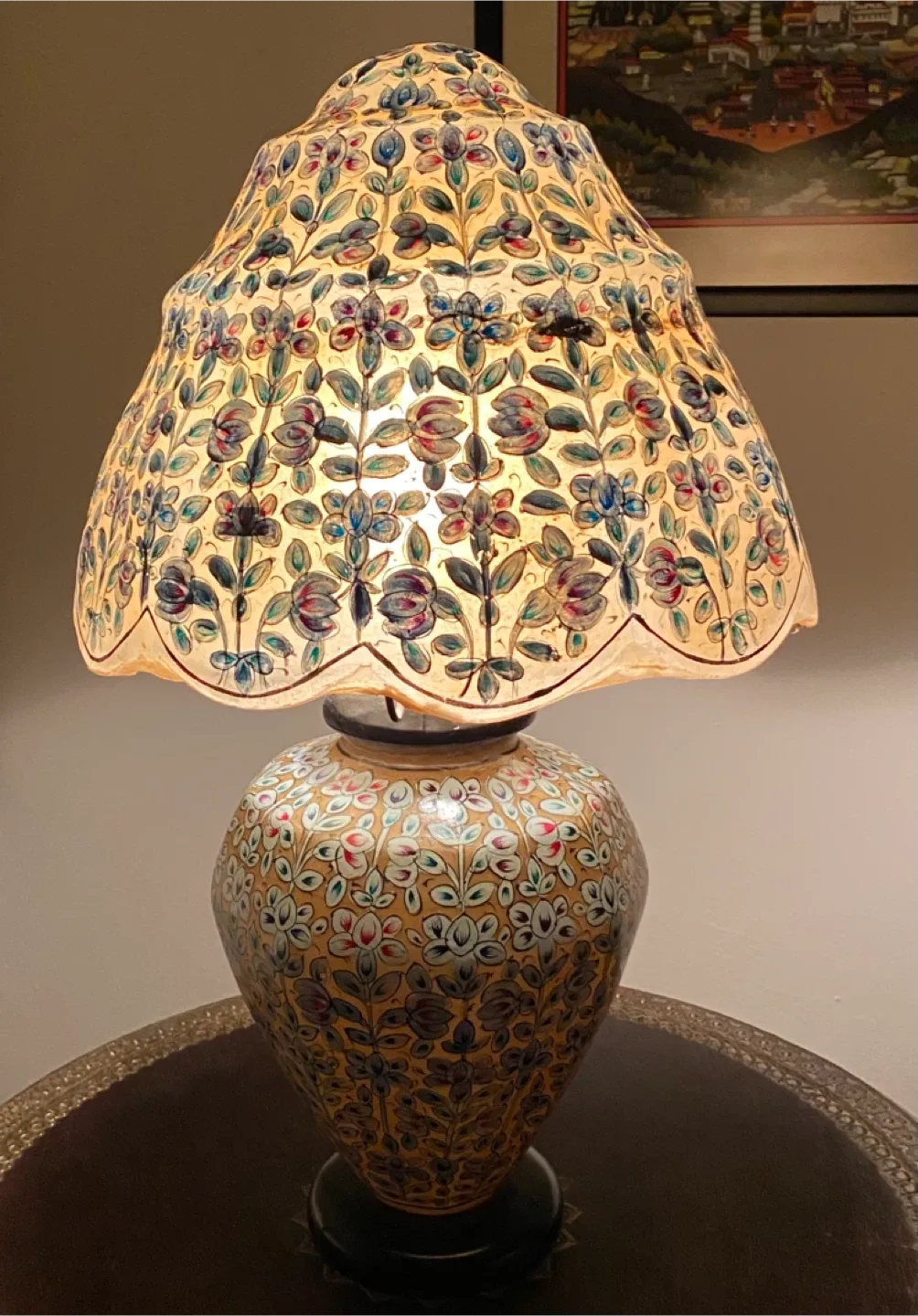 Floral Painted Table Lamps image indicator(2)