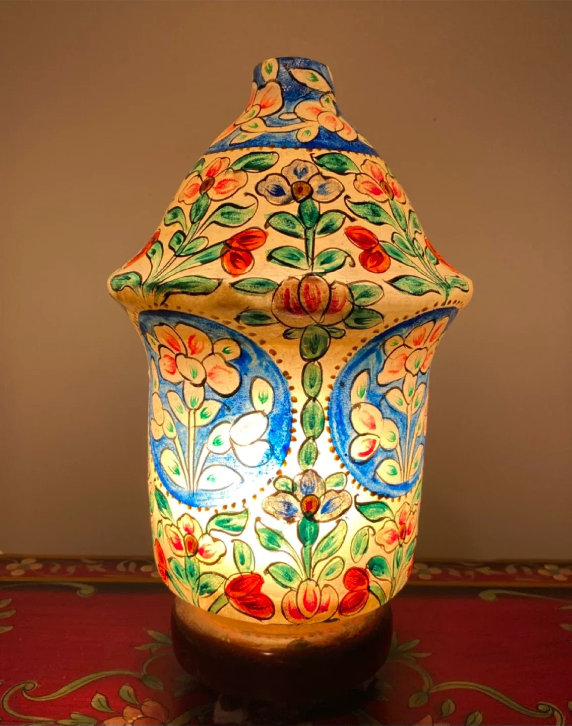 Floral Painted Table Lamps image indicator(4)