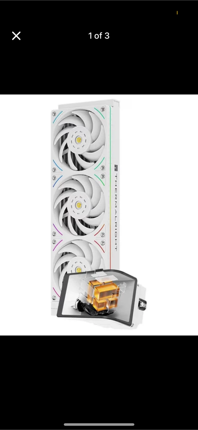 Thermalright Frozen Notte 360 White CPU Water Cooler