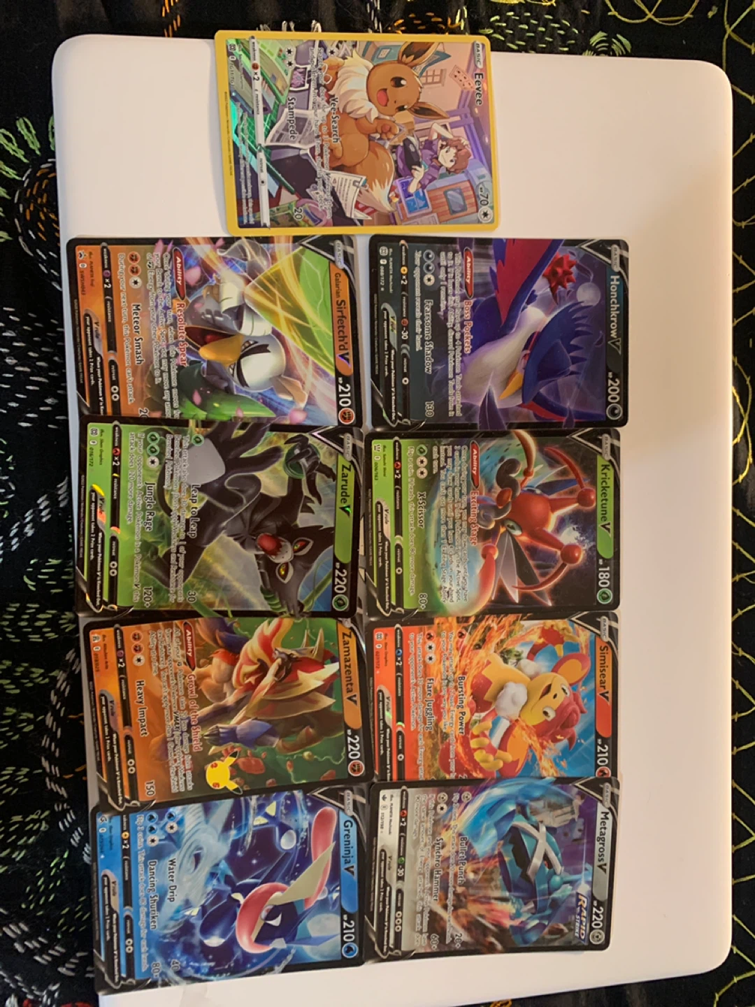Pokemon Card Lot - Eevee V & More!