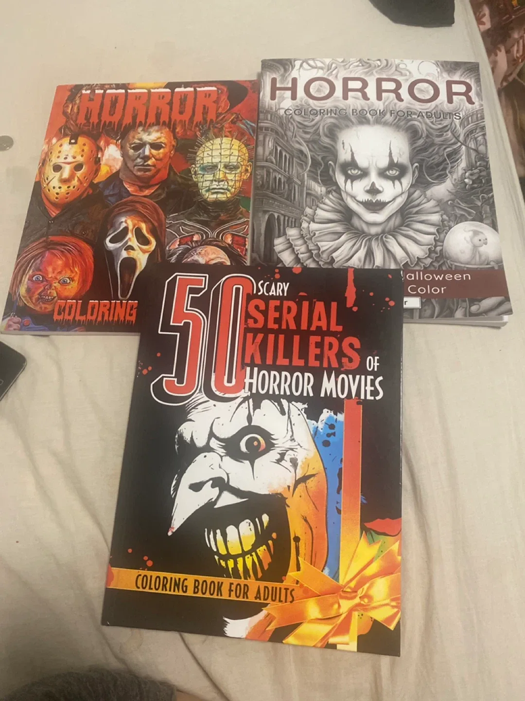 Horror Coloring Books for Adults