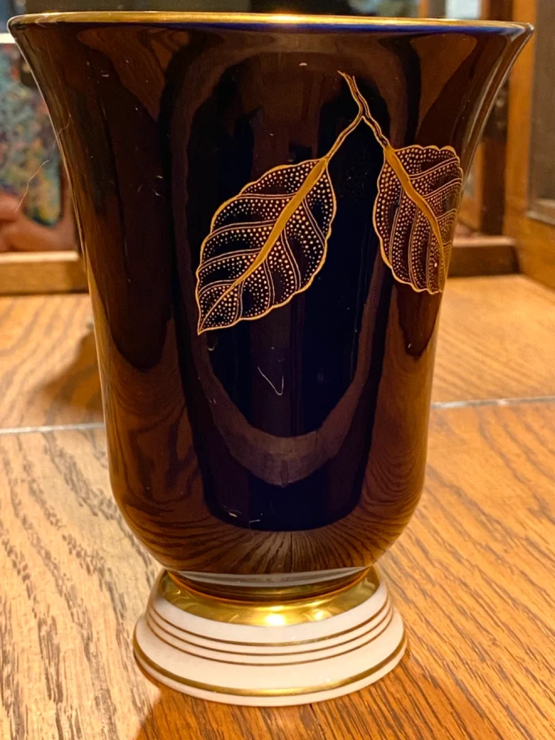 Echt Weimar Kobalt Vase thumbnail