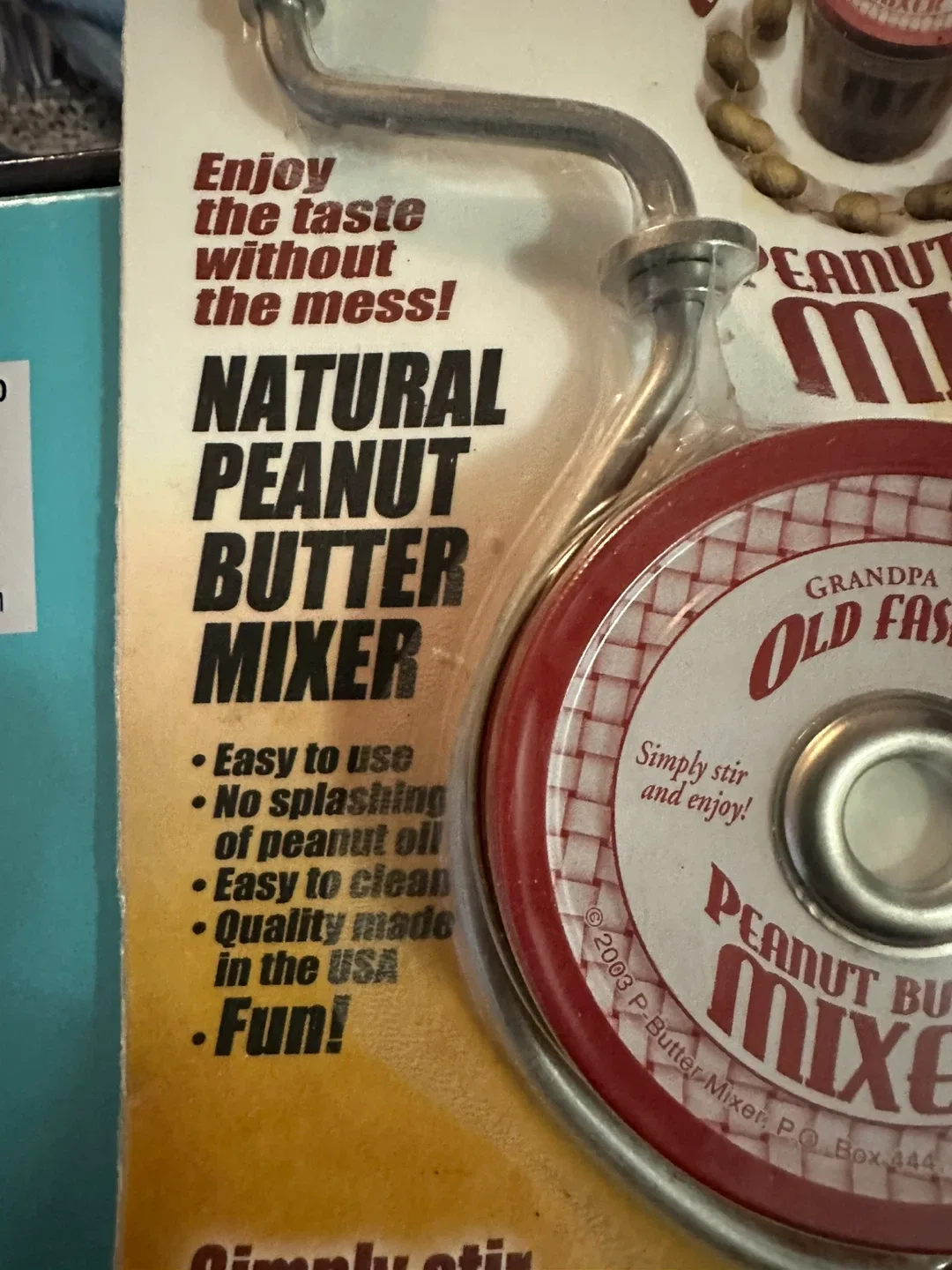 Grandpa Witmer's Old Fashioned Peanut Butter Mixer image indicator(2)