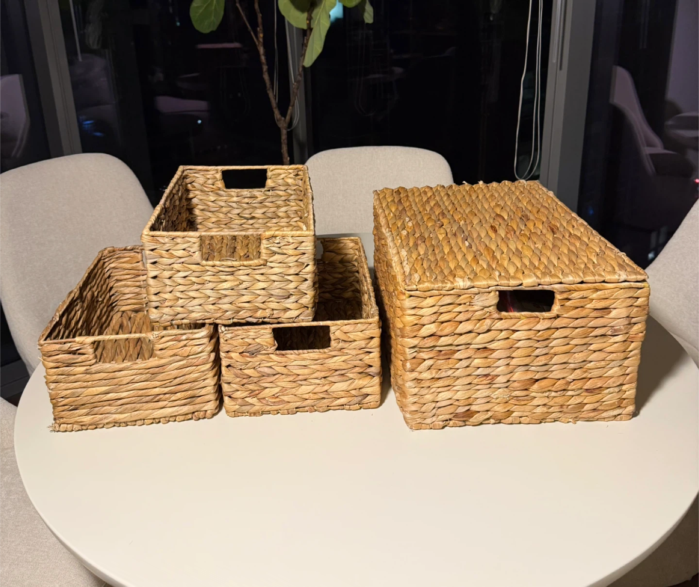 Woven Baskets - Set of 4