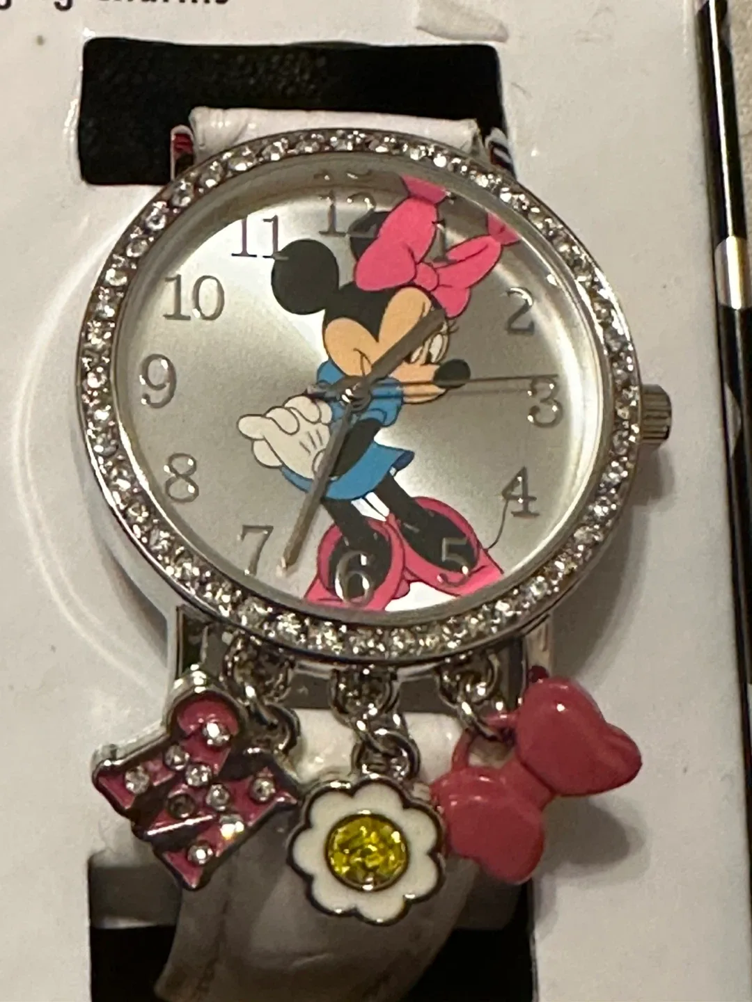 Disney Minnie Mouse Watch with Charms - New in Box!