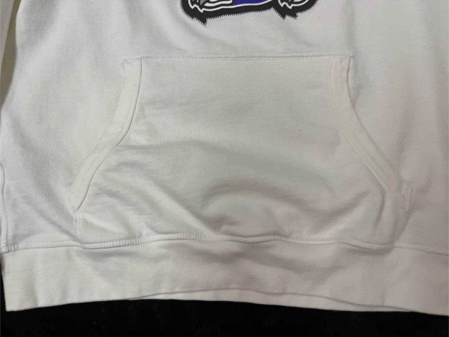 Men’s Size Large - Toronto Raptors White Hoodie image indicator(3)