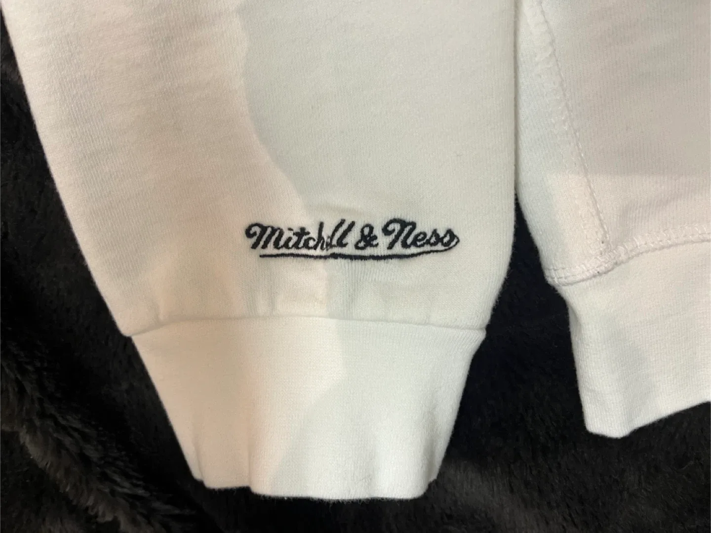 Men’s Size Large - Toronto Raptors White Hoodie image indicator(4)