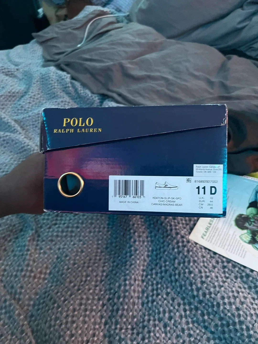 Polo Ralph Lauren Keaton Slip-On Shoes - Size 11