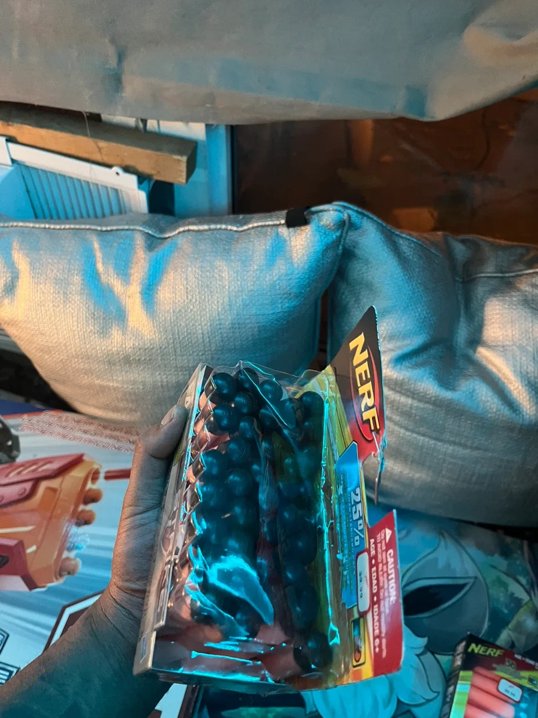 NERF MEGA Ultimate Blaster & HUGE Dart Ammo Lot! image indicator(5)