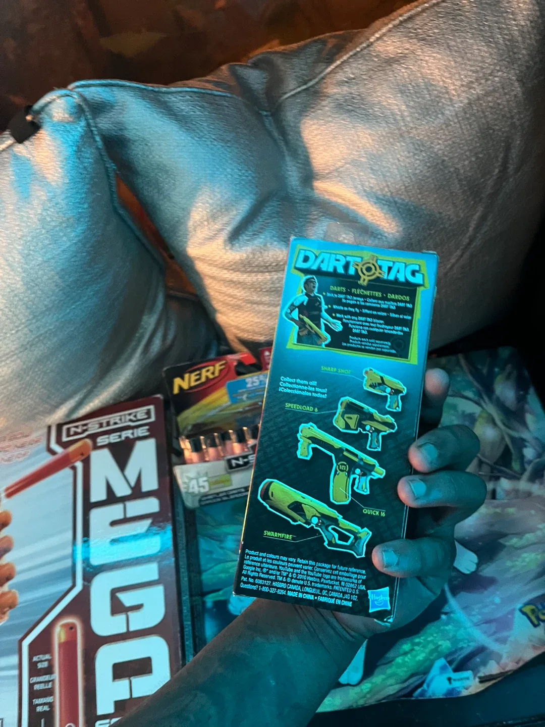 NERF MEGA Ultimate Blaster & HUGE Dart Ammo Lot! image indicator(3)