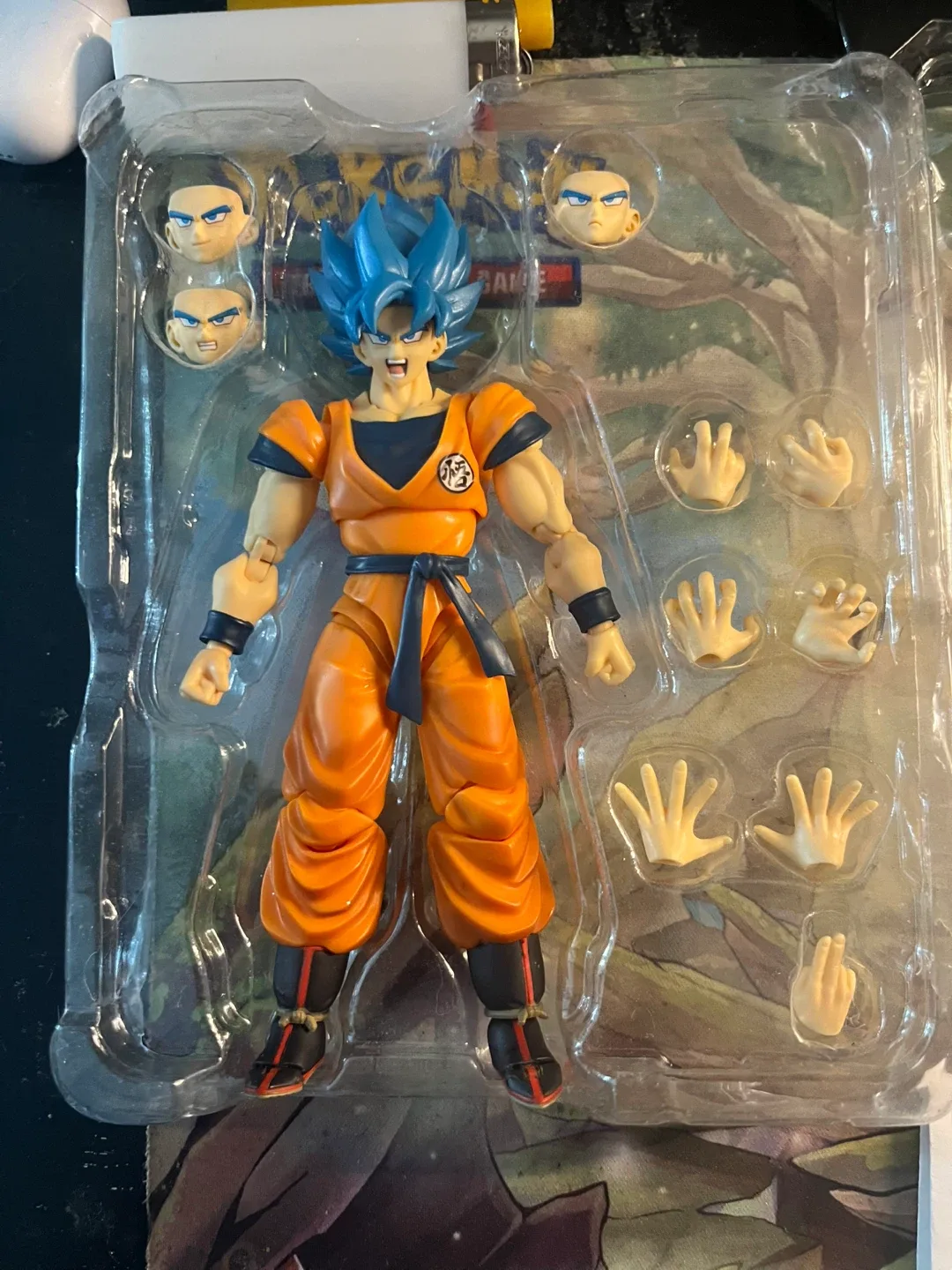 Dragon Ball Super Saiyan blue Goku sh figarts image indicator(2)