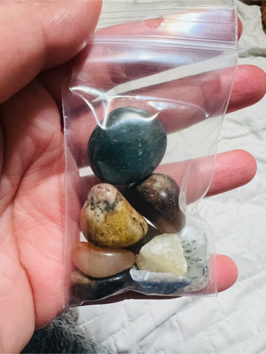 Assorted Tumbled Stones in Bag