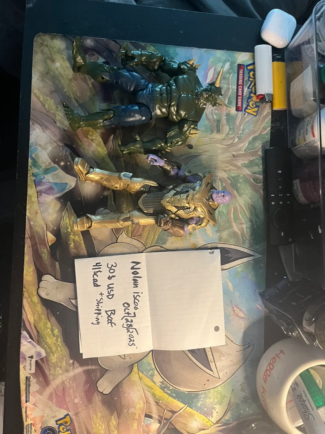 Marvel Action Figures - Thanos & green goblin baf