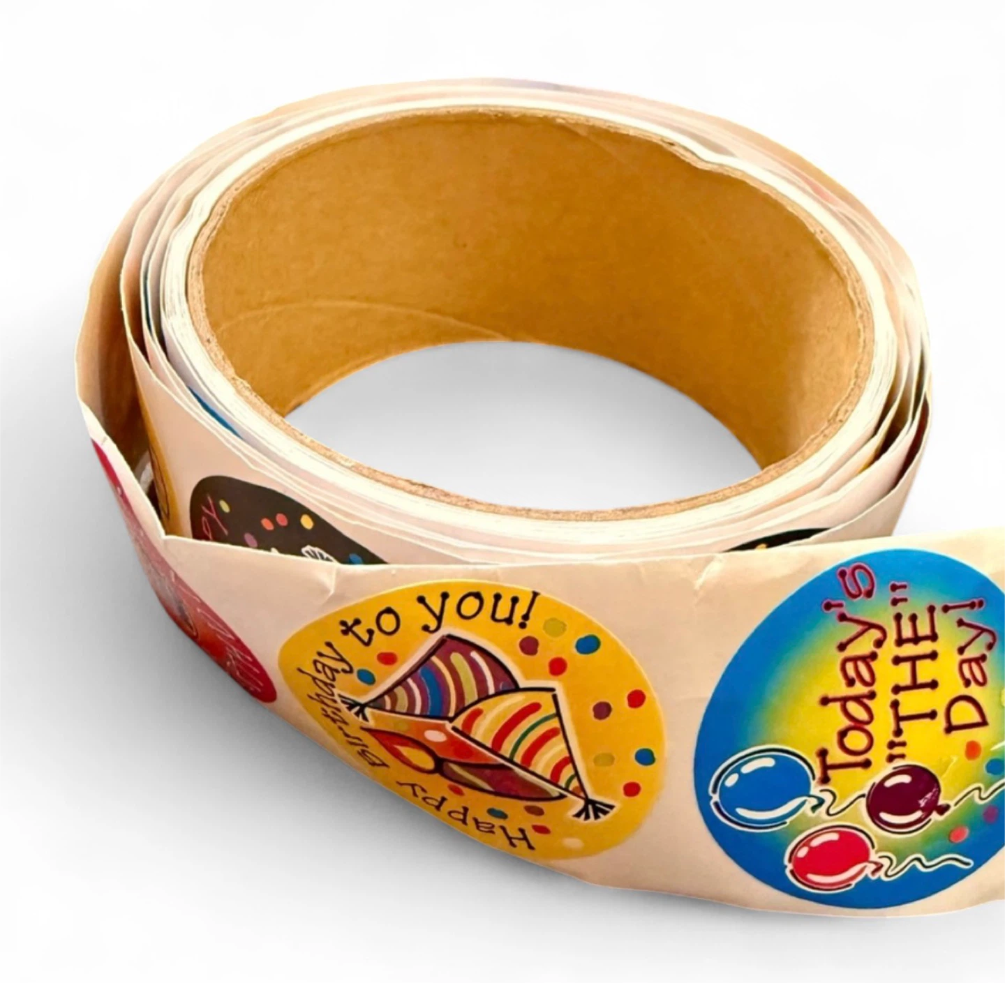 Roll of Birthday Stickers - photo 2