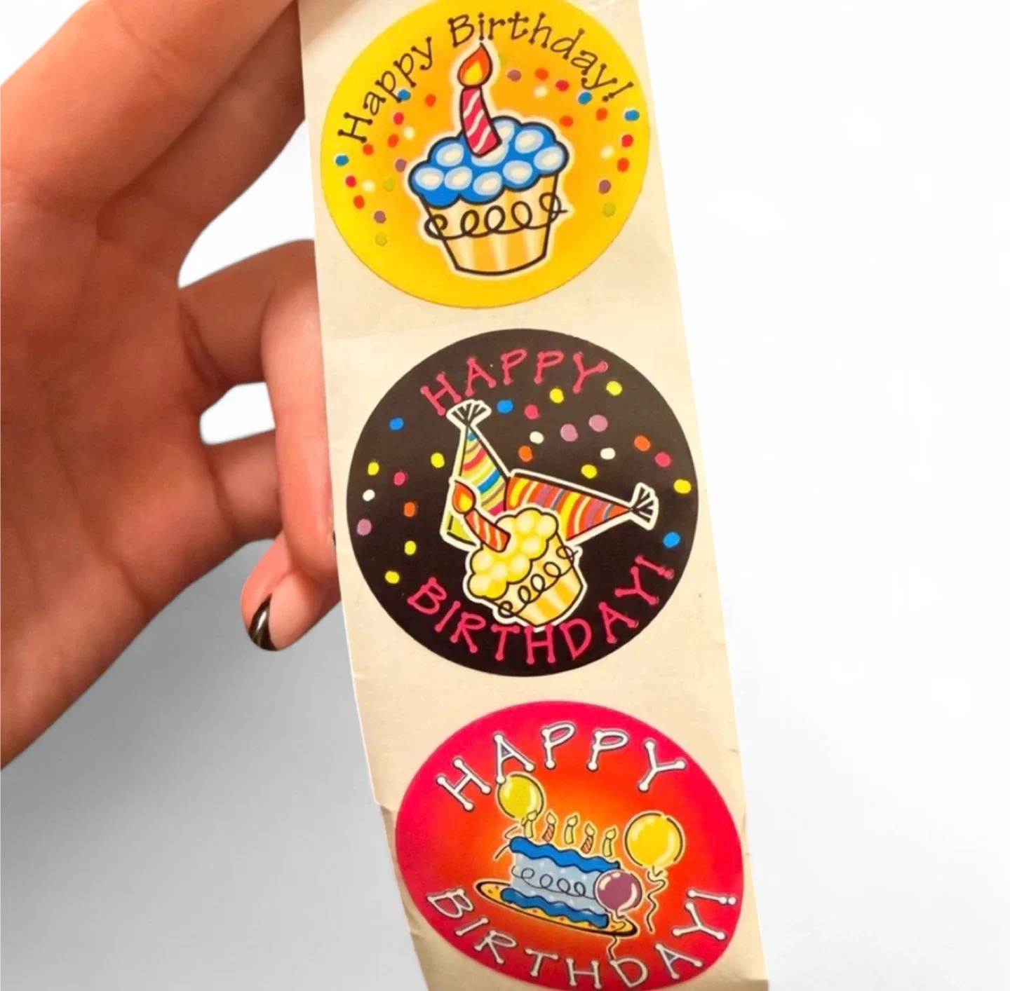 Roll of Birthday Stickers image indicator(6)