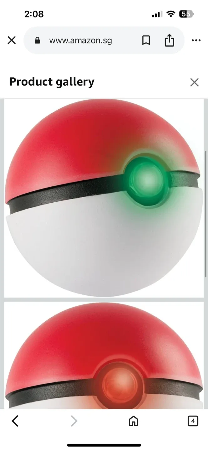 TOMY Pokémon Lights and Sounds Poké Ball image indicator(3)