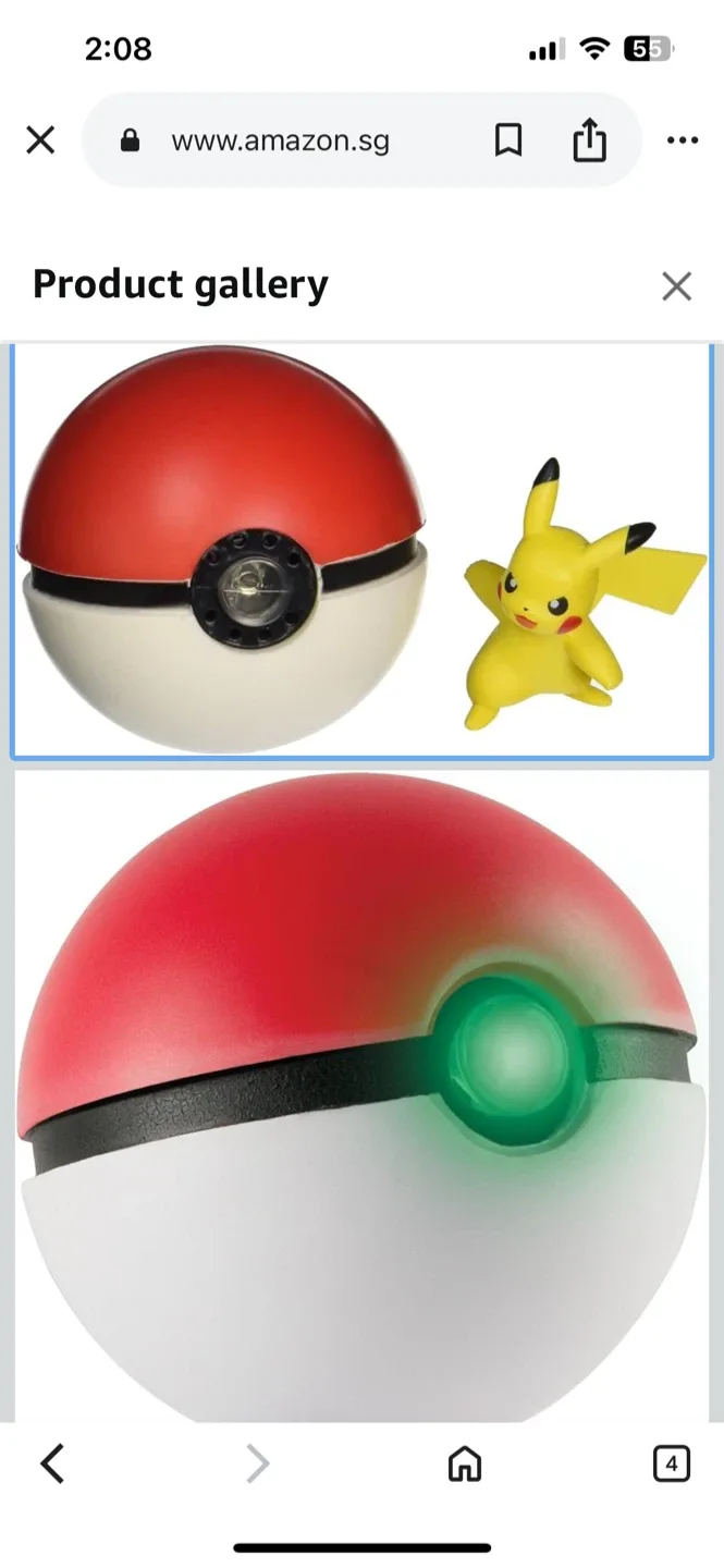 TOMY Pokémon Lights and Sounds Poké Ball image indicator(2)