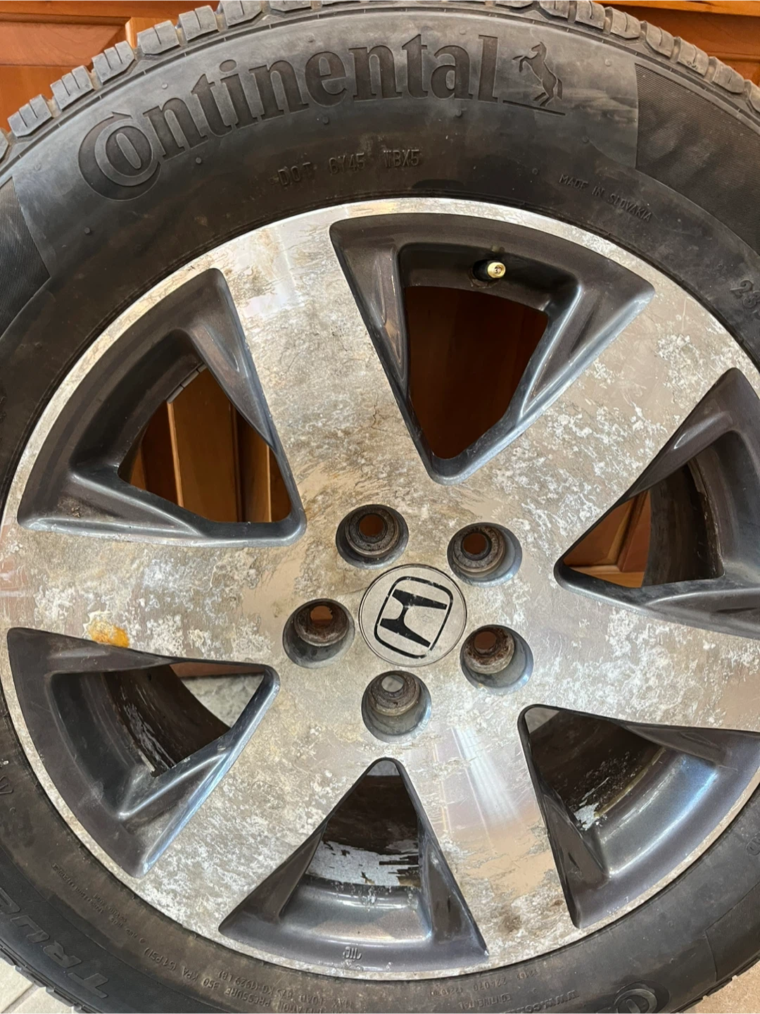 Continental Tire on Honda Rim - photo 2